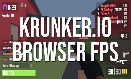 unblocked krunker io